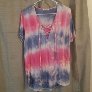 💥 Boutique tie-dye tee NWOT